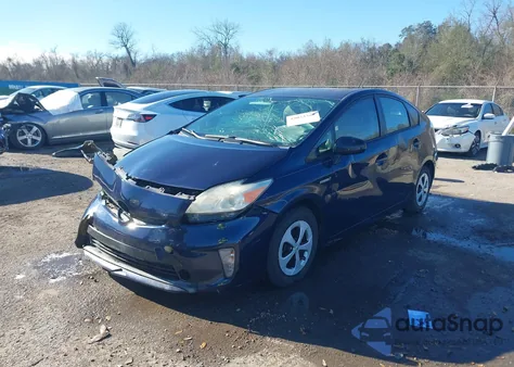2014 Toyota Prius Three from USA, damaged, VIN JTDKN3DU9E0358052